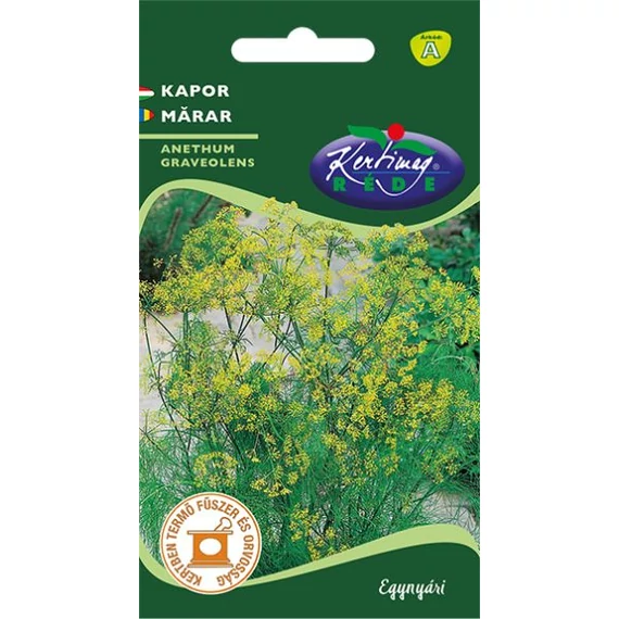 Kapor vetőmag 3 g Anethum Graveolens  A kat. 