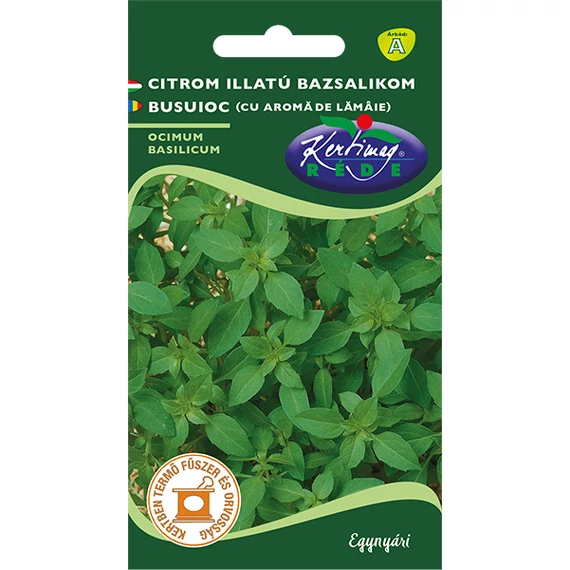Bazsalikom vetőmag 1 g Citrom illatú  A kat. 