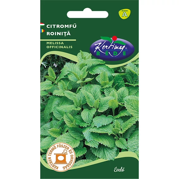 Citromfű vetőmag 0,5 g Melissa Officinalis  A kat. 