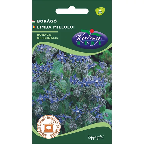 Borágó vetőmag  1 g Borago Officinalis  A kat. 