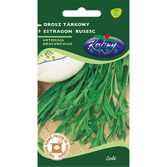 Orosz Tárkony vetőmag  0,25 g Artemisia Dracunculus  A kat. 