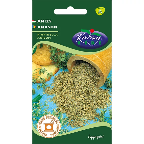 Ánizs vetőmag  2 g Pimpinella Anisum  A kat. 