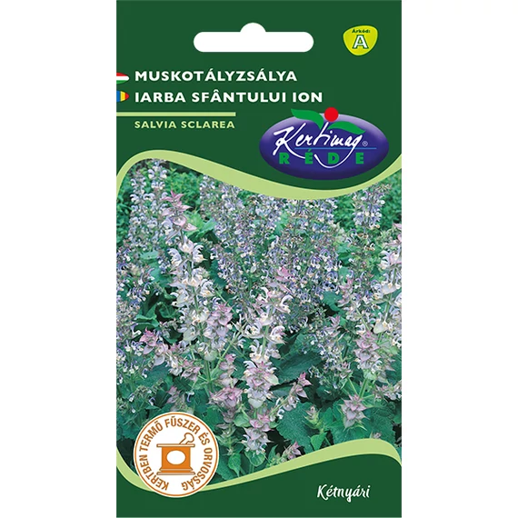 Muskotályzsálya vetőmag  1 g Salvia sclarea  A kat. 