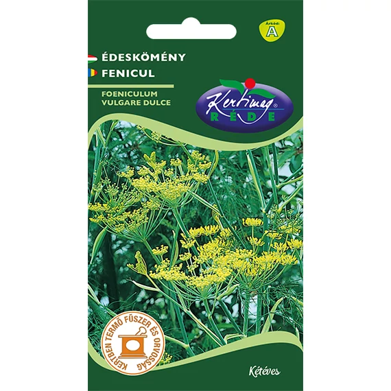 Édeskömény vetőmag  1 g Foeniculum Vulgare Dulce  A kat. 