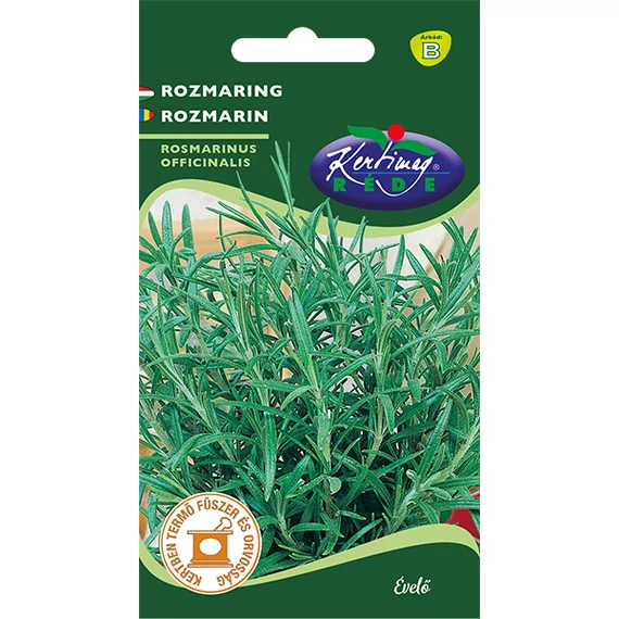 Rozmaring vetőmag   0,125 g Rosmarinus Officinalis  B kat. 