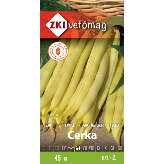 Bab vetőmag  45 g Cerka  2 kat. ZKI 