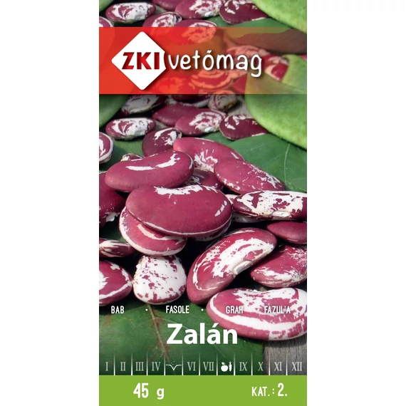 Bab vetőmag 45 g Zalán  2 Kat. ZKI 