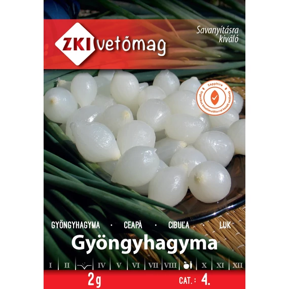 Gyöngyhagyma vetőmag  2 g Gyöngyhagyma  4 kat. ZKI 