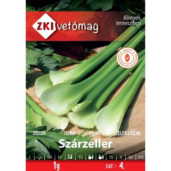Zeller vetőmag  1 g Szárzeller  4 kat. ZKI 