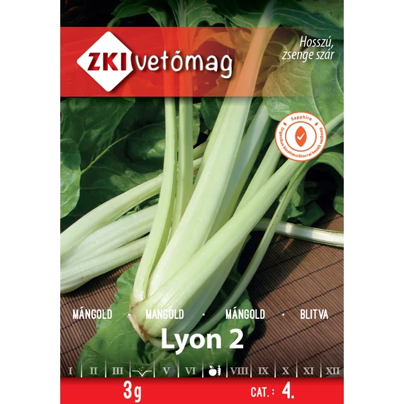 Mángold vetőmag  3 g Lyon 2  4 kat. ZKI 