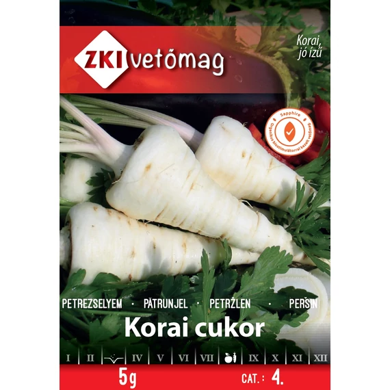 Petrezselyem vetőmag  5 g Korai cukor  4 kat. ZKI 