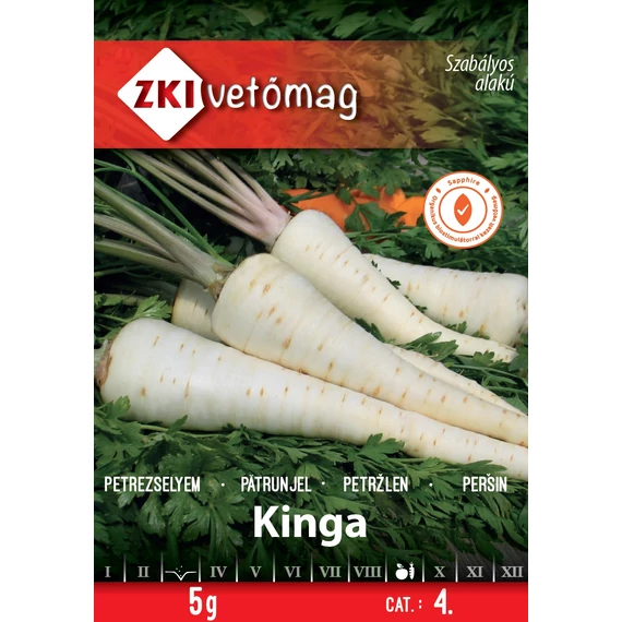 Petrezselyem vetőmag  5 g Kinga  4 kat. ZKI 