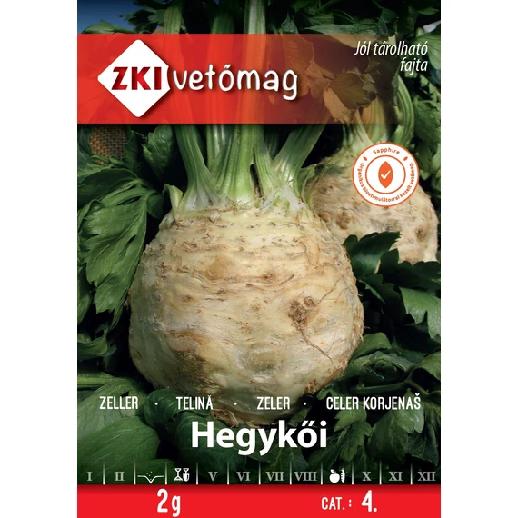 Zeller vetőmag 2 g Hegykői 4 Kat.  ZKI 
