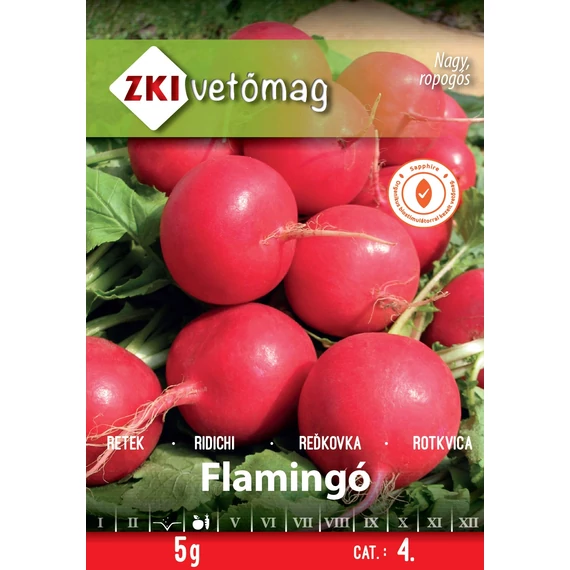 Retek vetőmag 5 g Flamingó  4 Kat. ZKI 