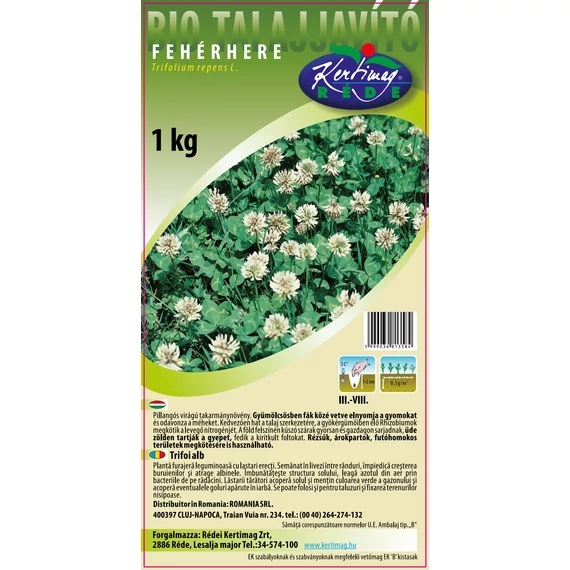 Fehérhere vetőmag 1 kg Rivendel 