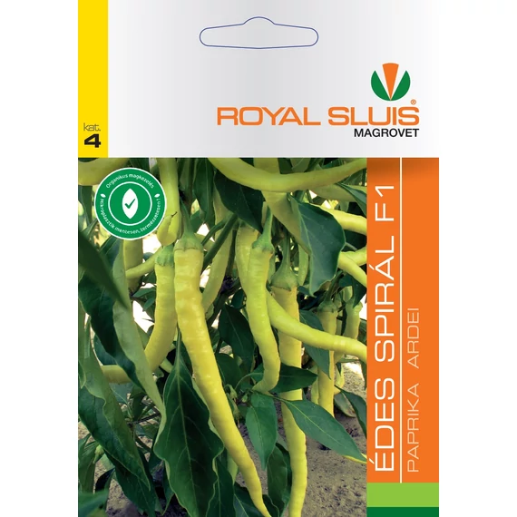 Paprika vetőmag  0.4 g Édes spirál F1  4 kat. Royal 