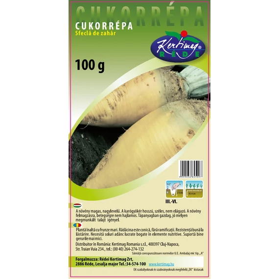 Cukorrépa vetőmag 100 g Sweety 