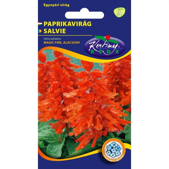 Paprikavirág vetőmag  1/2 g Magic Fire, alacsony  A kat. 