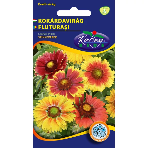 Kokárdavirág vetőmag  1 g Színkeverék  A kat. 
