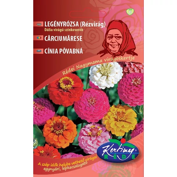 Rézvirág vetőmag 2 g Dália virágú színkev.  B Kat. 