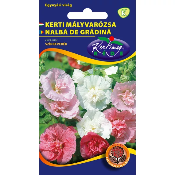 Kerti Mályvarózsa vetőmag  1 g Színkeverék  K kat. 