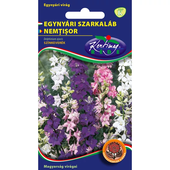 Egynyári szarkaláb v.mag  0,5g Delphinium ajacis  K Kat. 