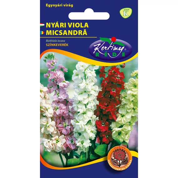 Nyári Viola vetőmag 1/2 g színkeverék K kat 