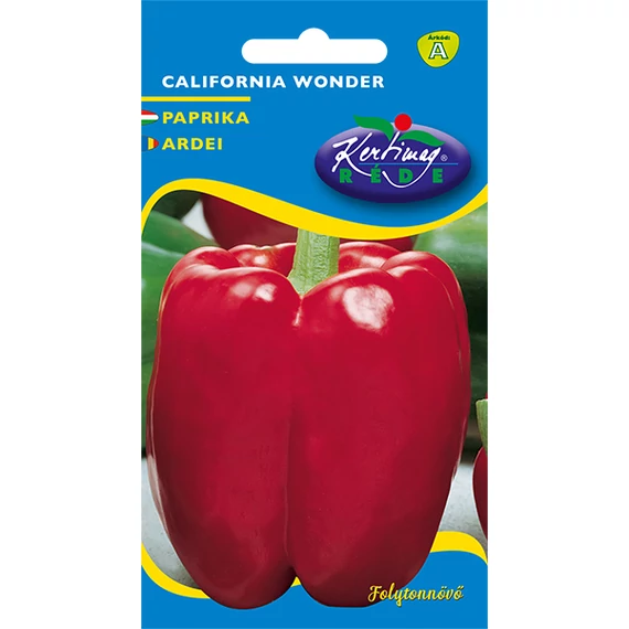 Paprika vetőmag  1 g California Wonder  A kat. 