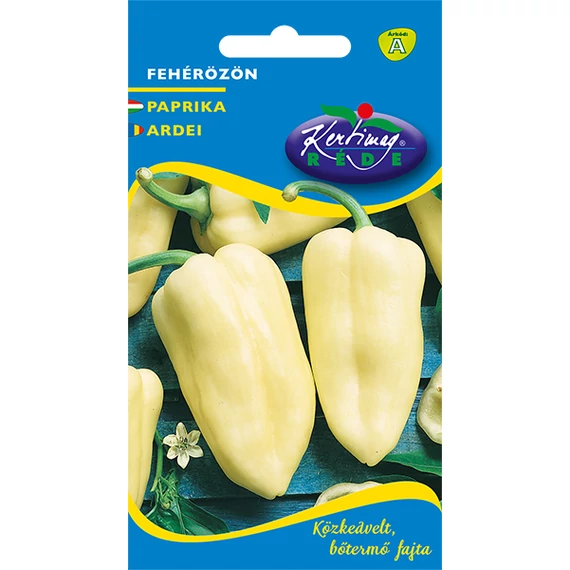 Paprika vetőmag  0,5 g Fehérözön  A kat. 