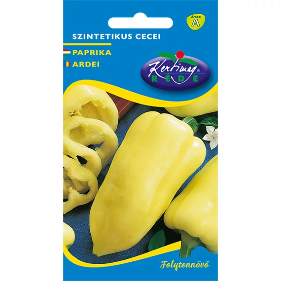 Paprika vetőmag 0,5 g Szintetikus cecei  A Kat. 