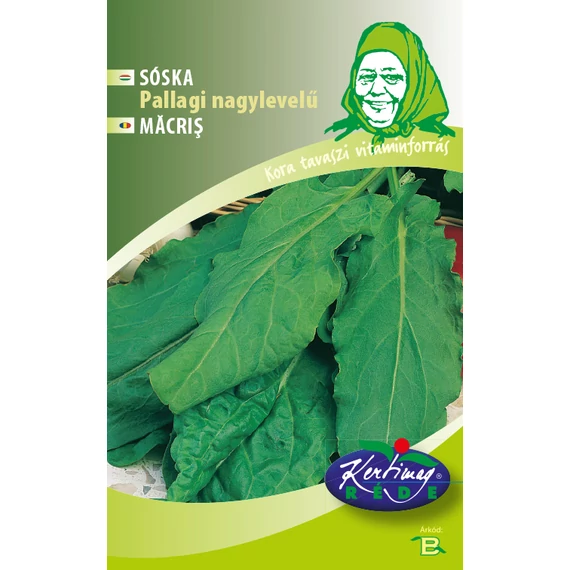 Sóska vetőmag 3 g Pallagi nagylevelű  B kat. 