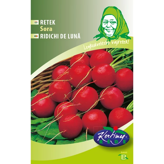 Retek vetőmag  4 g Sora  B kat. 