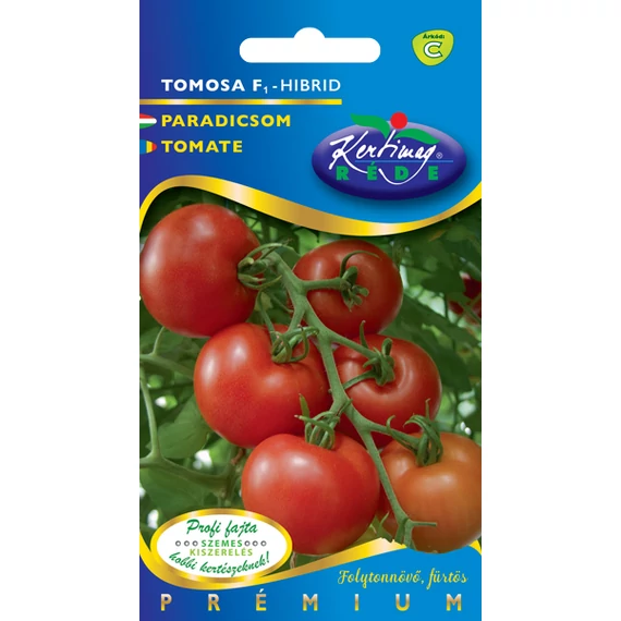 Paradicsom vetőmag  20 szem Tomosa F1  C kat. 