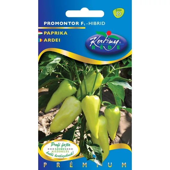 Paprika vetőmag 15 szem Promontor F1 - hibrid  D kat. 