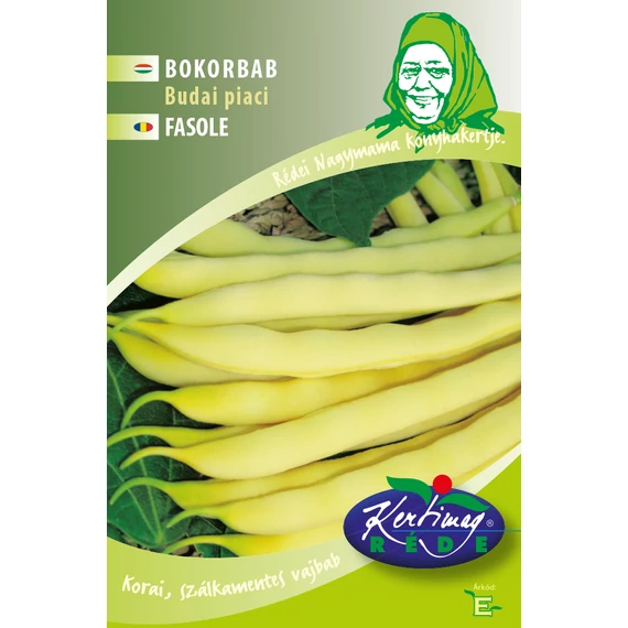 Sárgahüvelyű bokorbab 50 g Budai piaci  E Kat. 