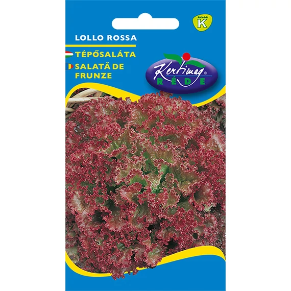 Tépősaláta vetőmag 2 g Lollo Rossa  K kat. 