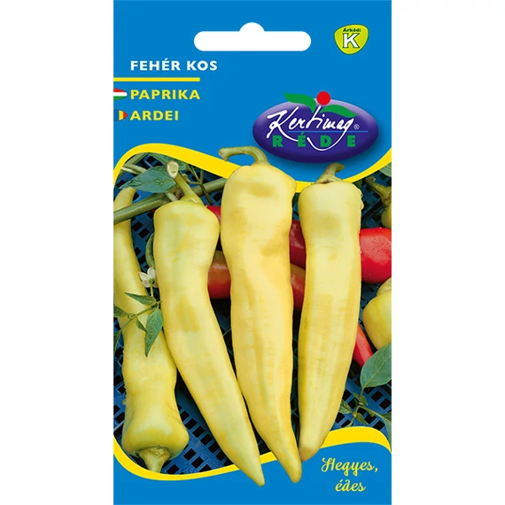 Paprika vetőmag 0,5 g Fehér kos  A kat. 