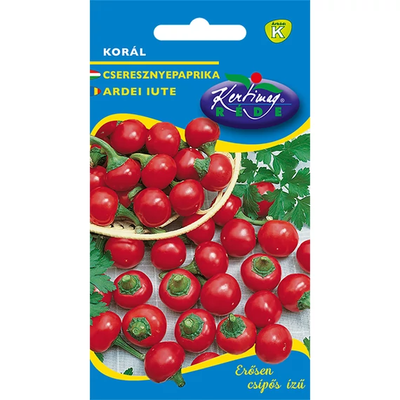 Cseresznyepaprika vetőmag 0,5g Korál, csípős  K kat. 